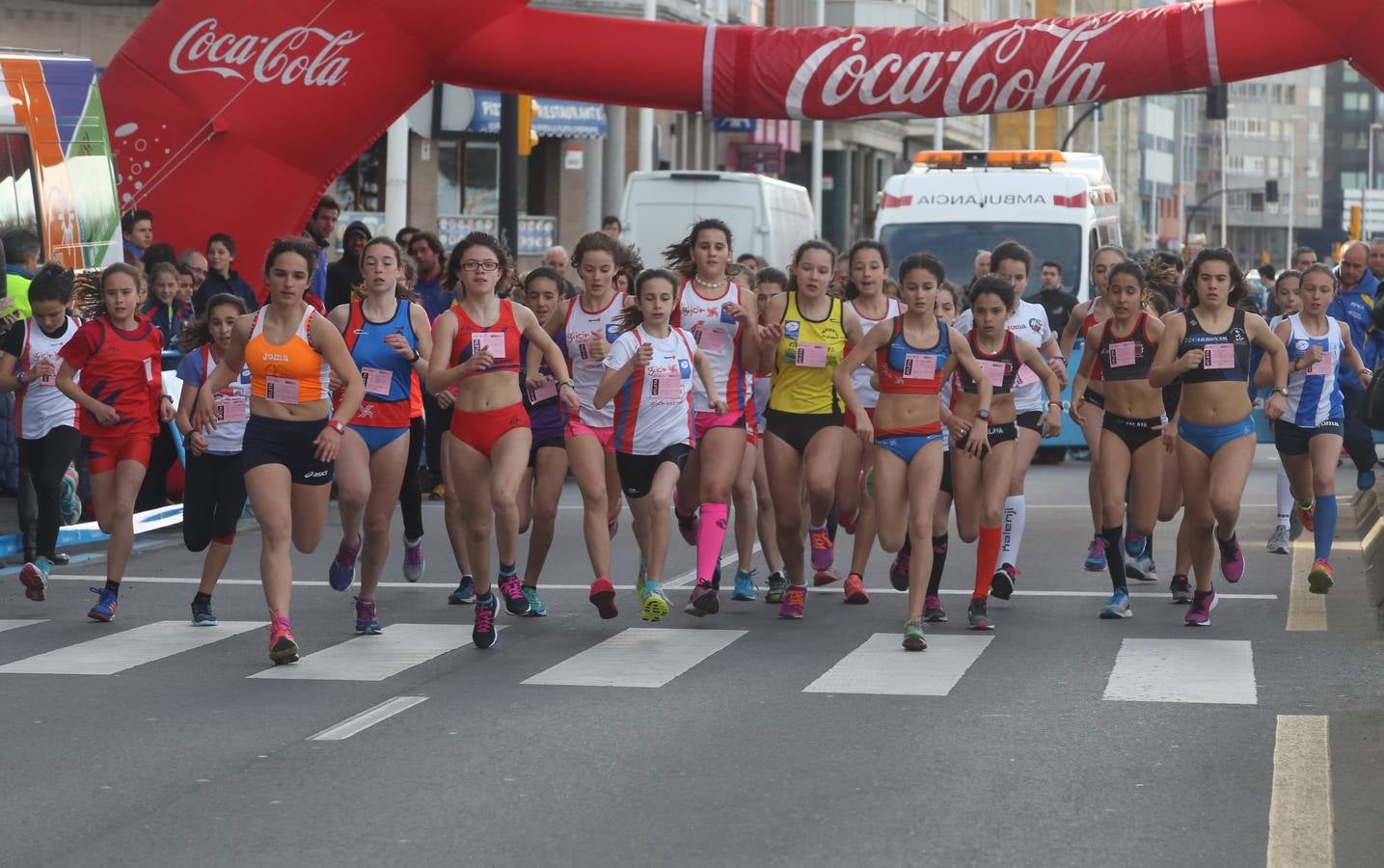 Solange Pereira, vencedora de la Milla Villa de Gijón