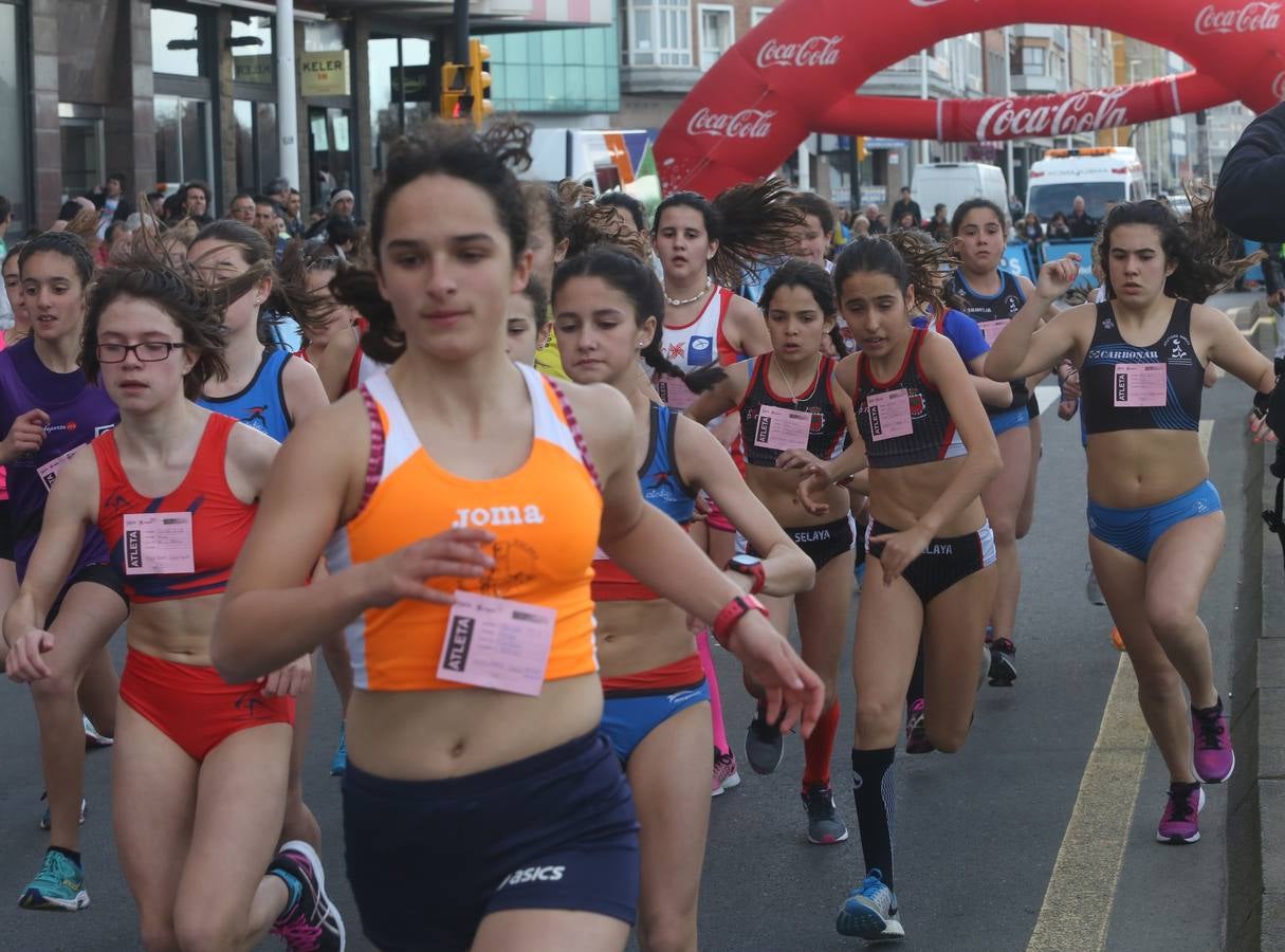 Solange Pereira, vencedora de la Milla Villa de Gijón