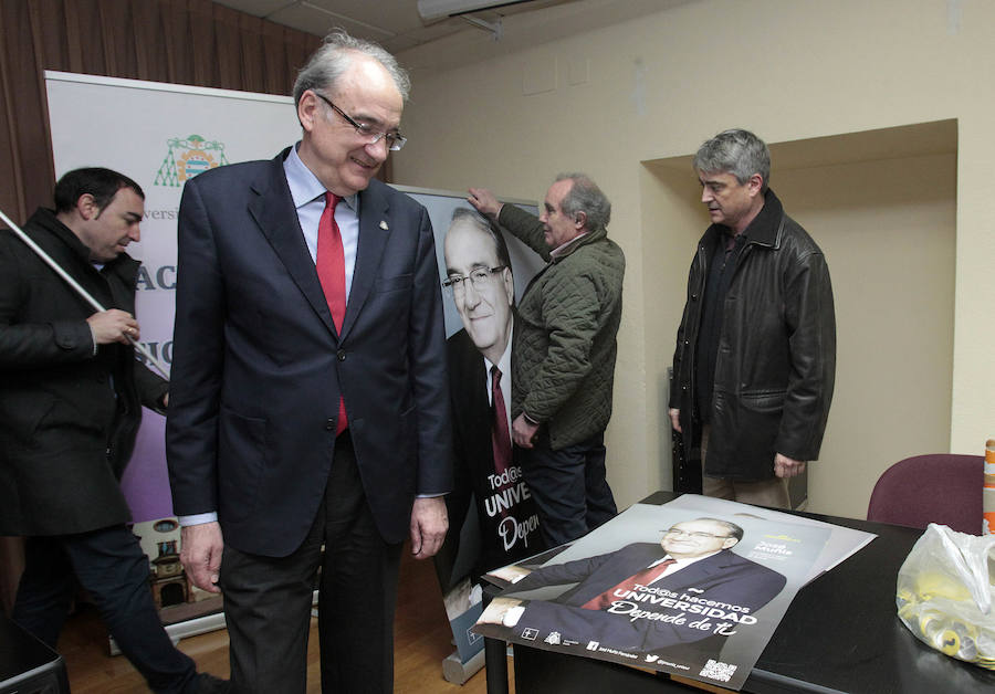 Los candidatos a rector a la Universidad de Oviedo se presentan oficialmente