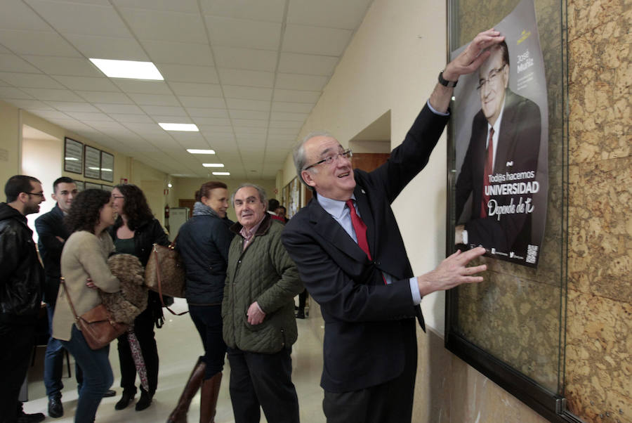 Los candidatos a rector a la Universidad de Oviedo se presentan oficialmente