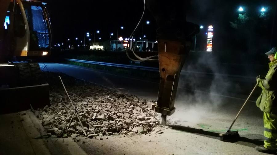 La autopista &#039;Y&#039;, en reparación