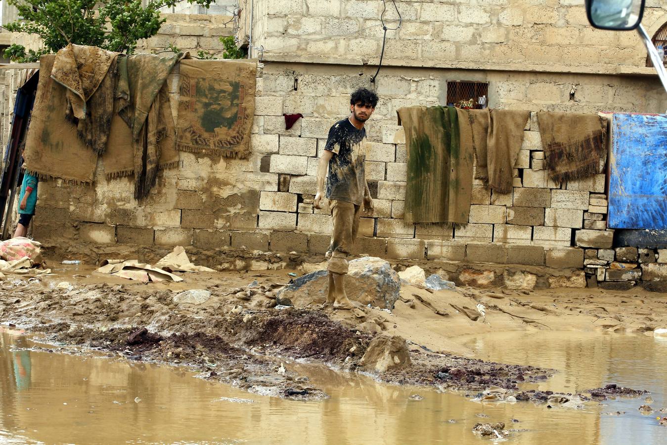 Lluvias torrenciales en Yemen