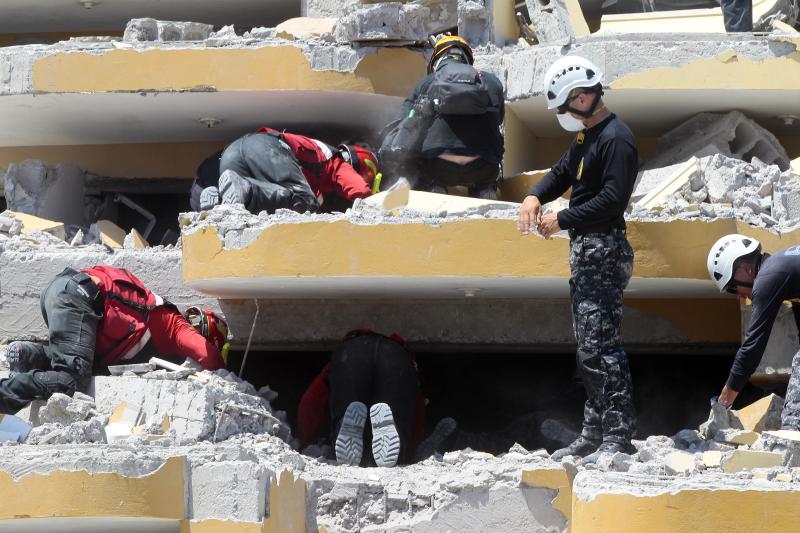 Desolación y destrucción en Ecuadro