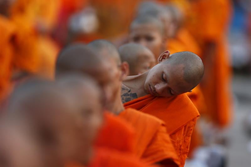 Devoción budista en Tailandia