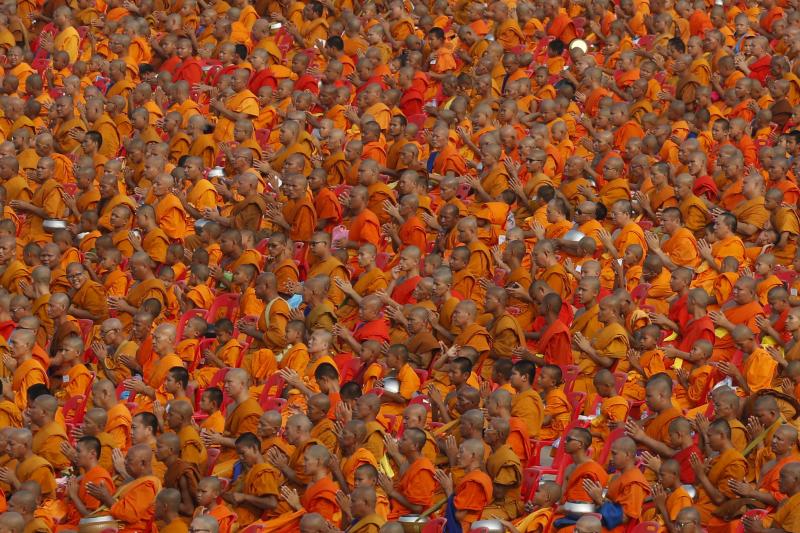 Devoción budista en Tailandia