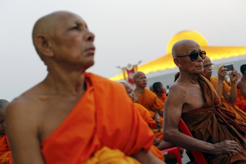 Devoción budista en Tailandia