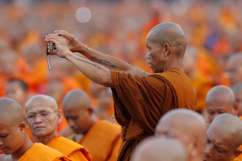 Devoción budista en Tailandia
