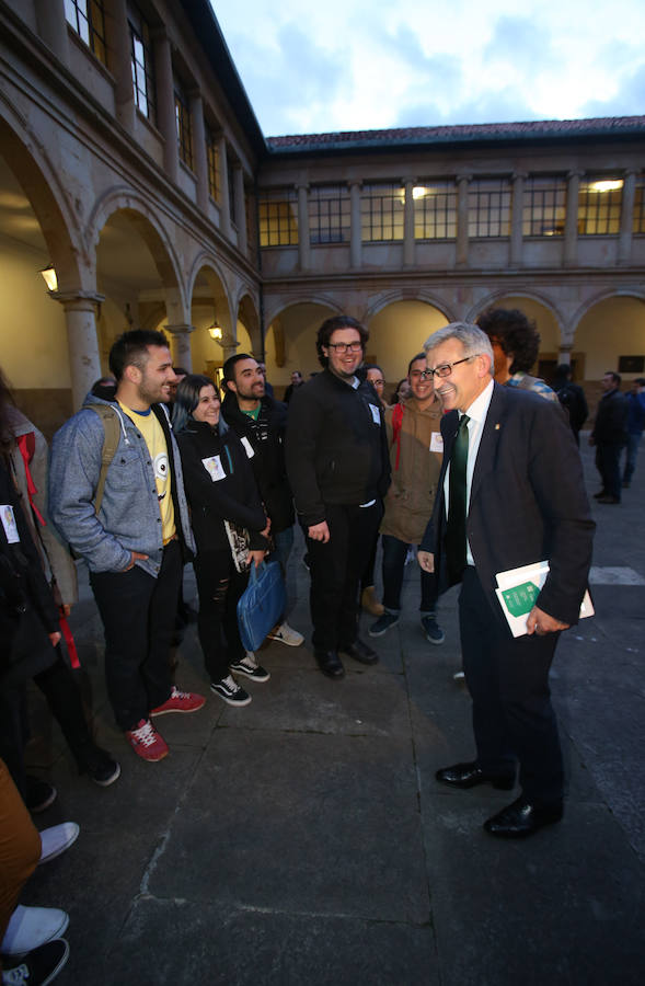 Santiago García Granda, nuevo rector de la Universidad de Oviedo