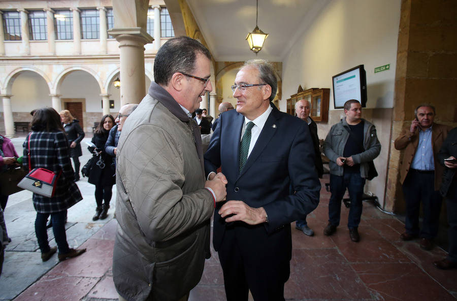 Santiago García Granda, nuevo rector de la Universidad de Oviedo
