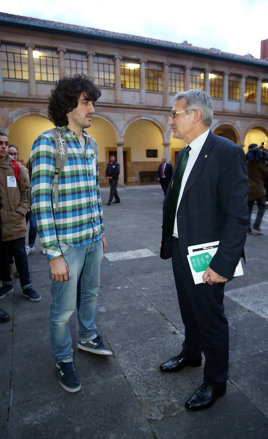 Santiago García Granda, nuevo rector de la Universidad de Oviedo