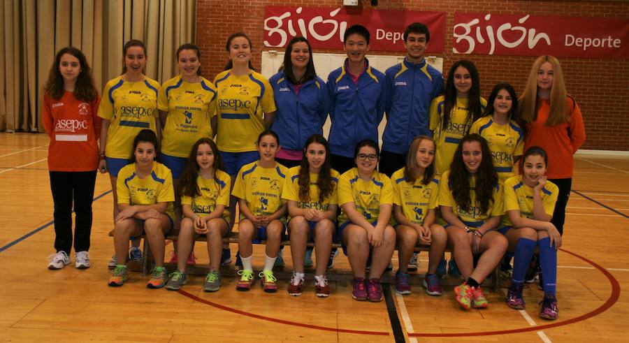 Infantil femenino Colegio Montedeva.