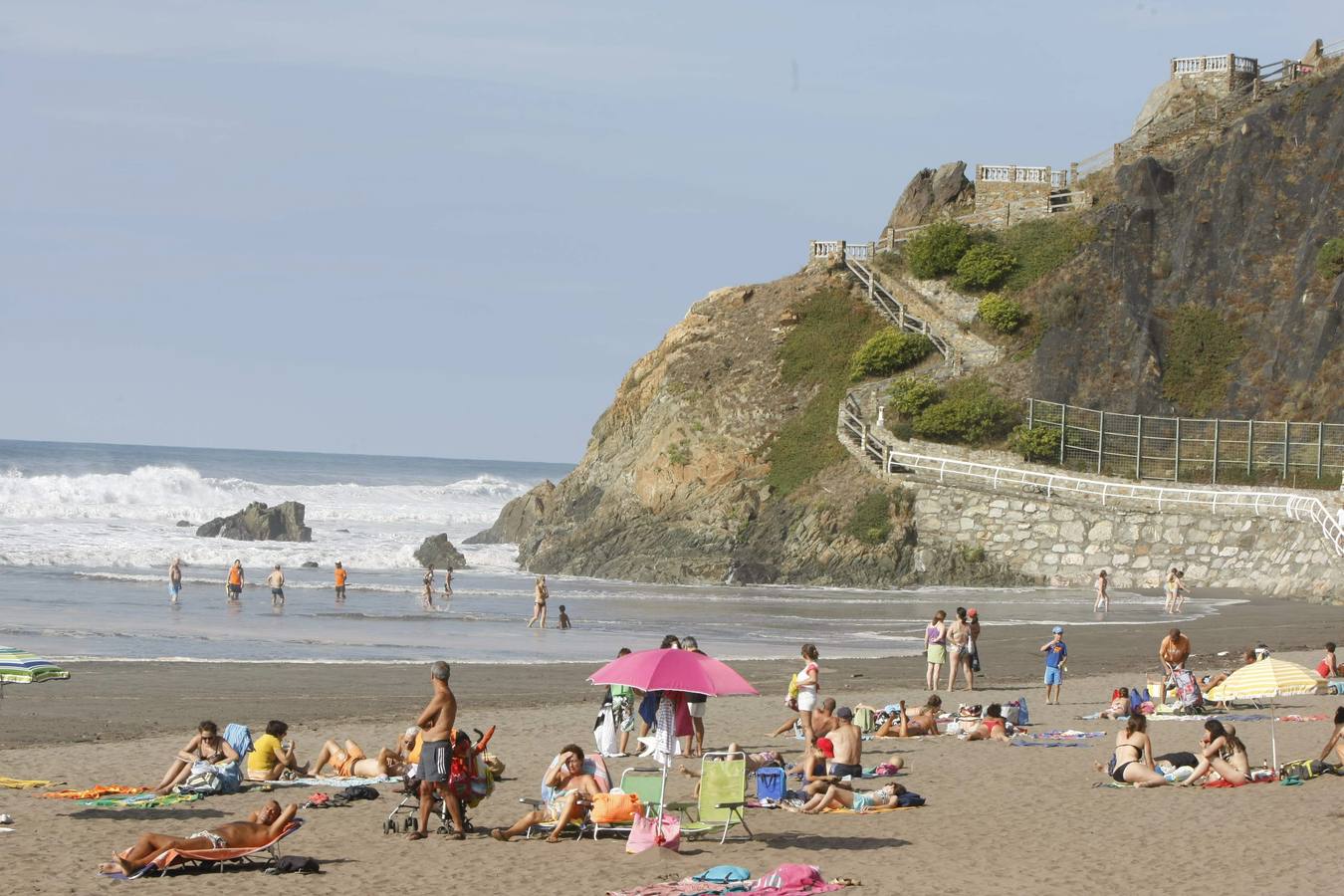 Playa Los Quebrantos (Soto del Barco). 