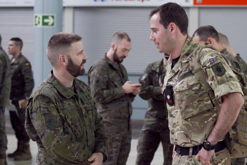 El Regimiento Príncipe, rumbo a Polonia