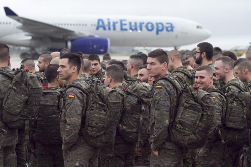 El Regimiento Príncipe, rumbo a Polonia