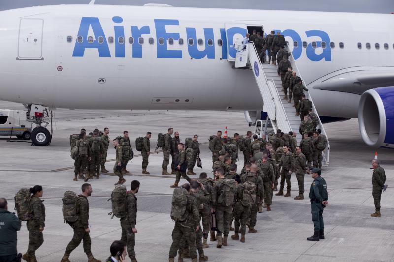 El Regimiento Príncipe, rumbo a Polonia