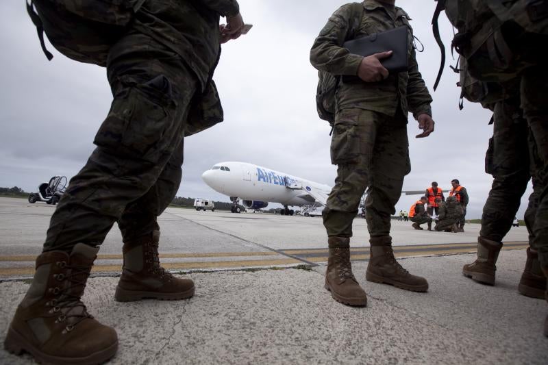 El Regimiento Príncipe, rumbo a Polonia