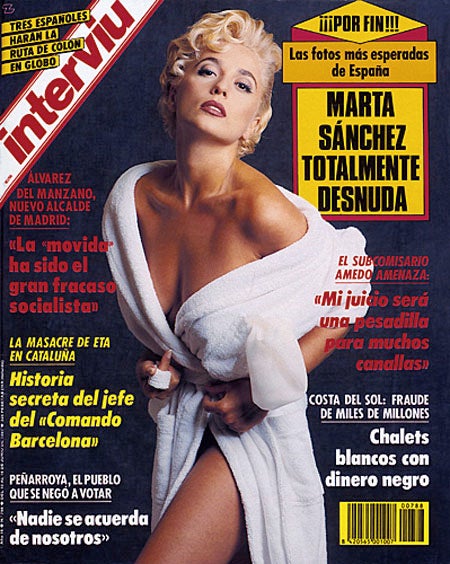 Marta Sánchez.