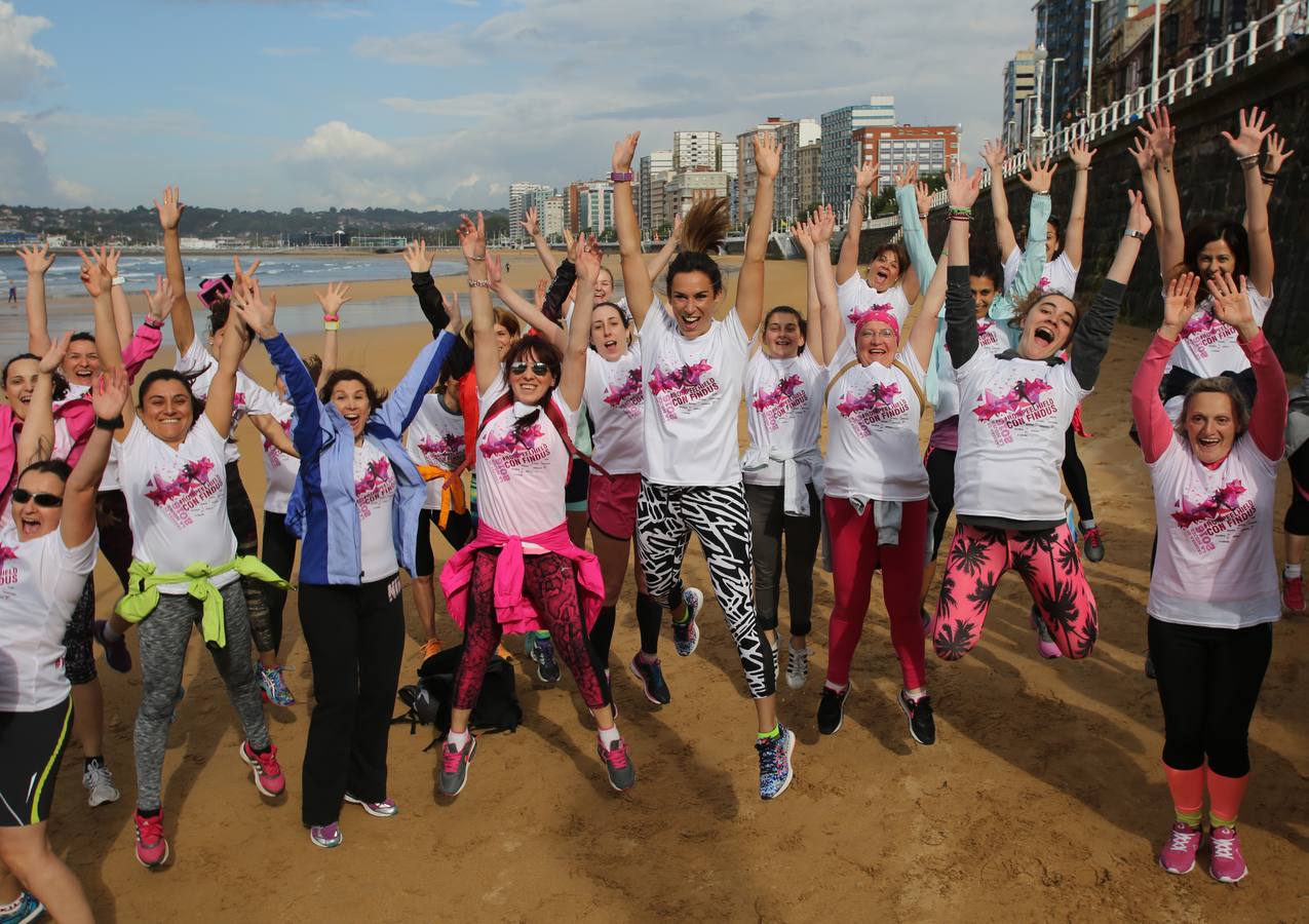 Entrenamiento en Gijón con Paula Butragueño