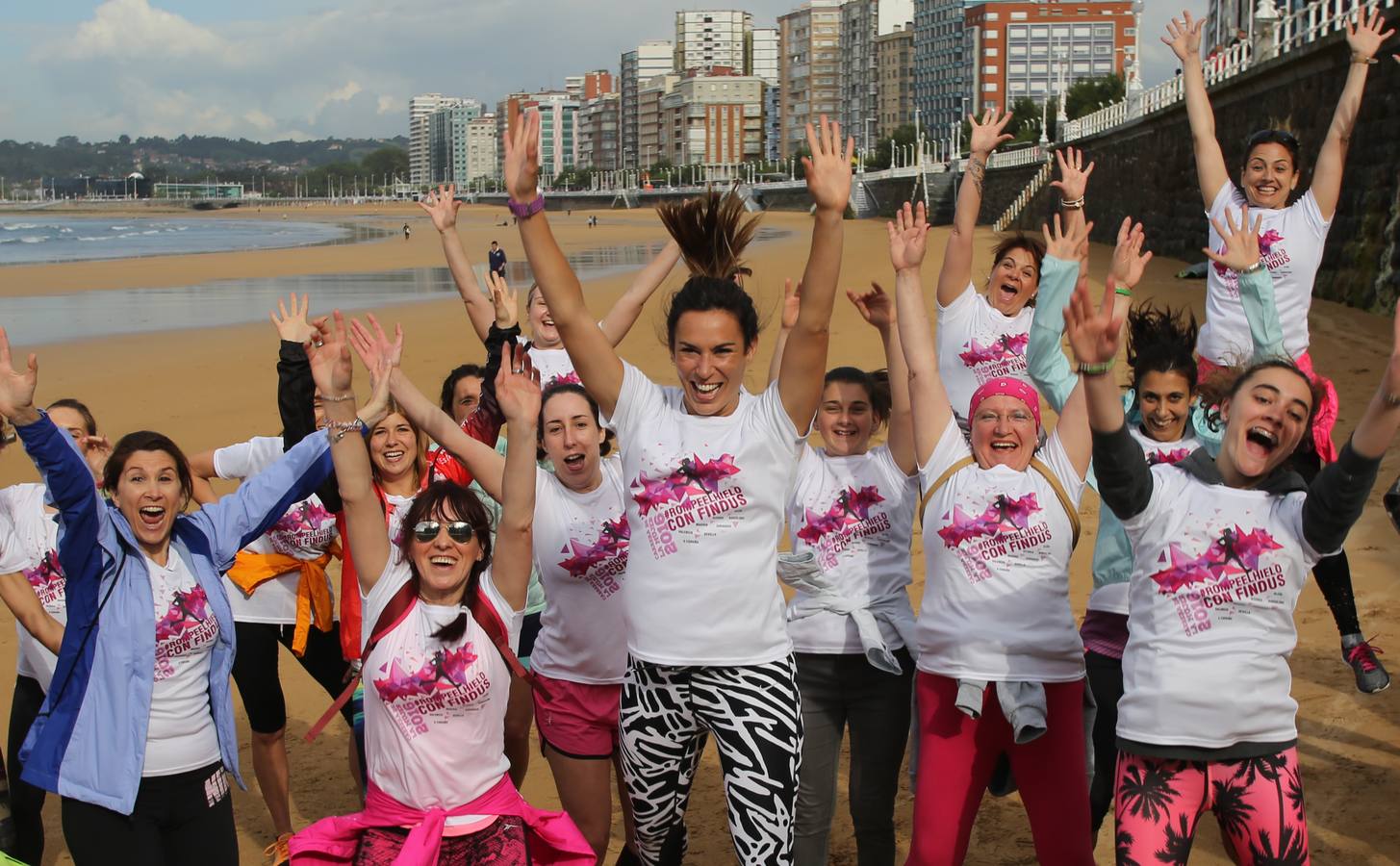 Entrenamiento en Gijón con Paula Butragueño