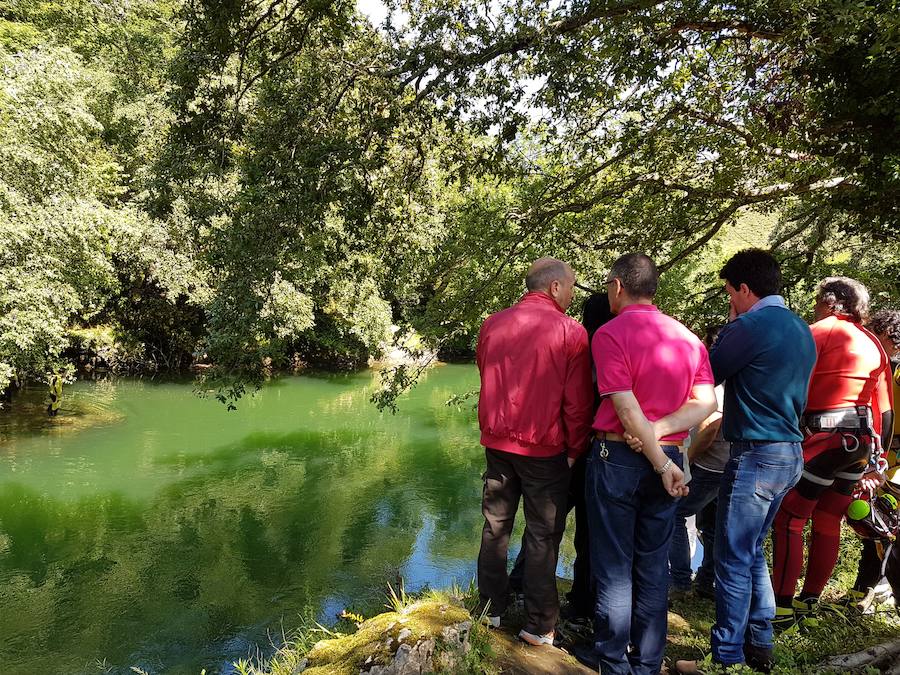 Localizan el cuerpo de un pescador gijonés en el Sella