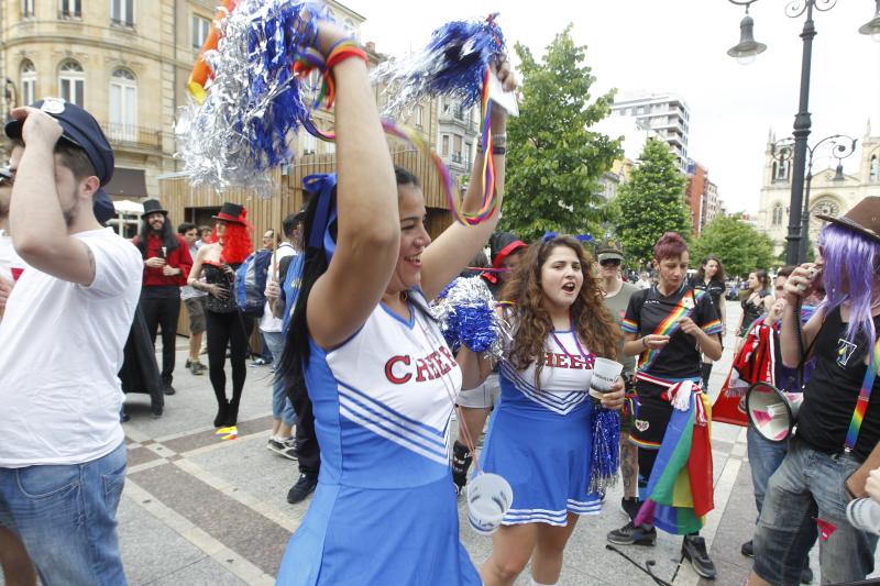 La fiesta del Orgullo, en Gijón