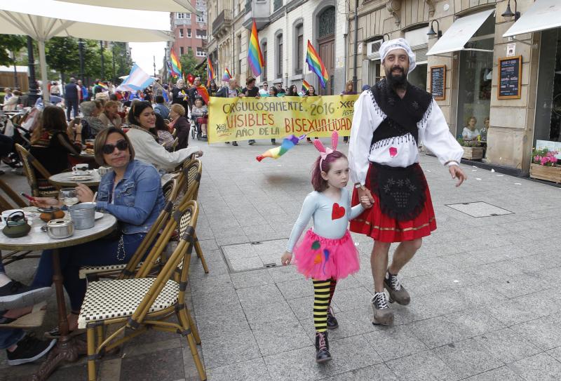 La fiesta del Orgullo, en Gijón