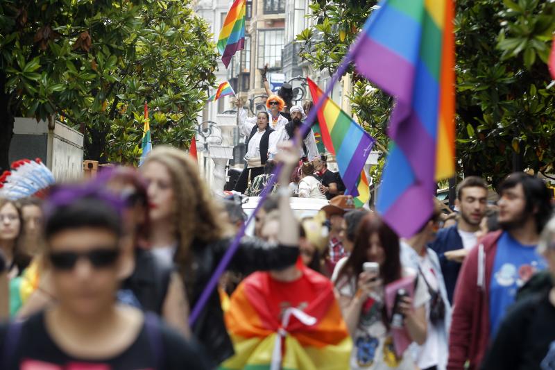 La fiesta del Orgullo, en Gijón