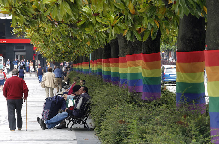 El &#039;orgullo&#039; se luce en Oviedo