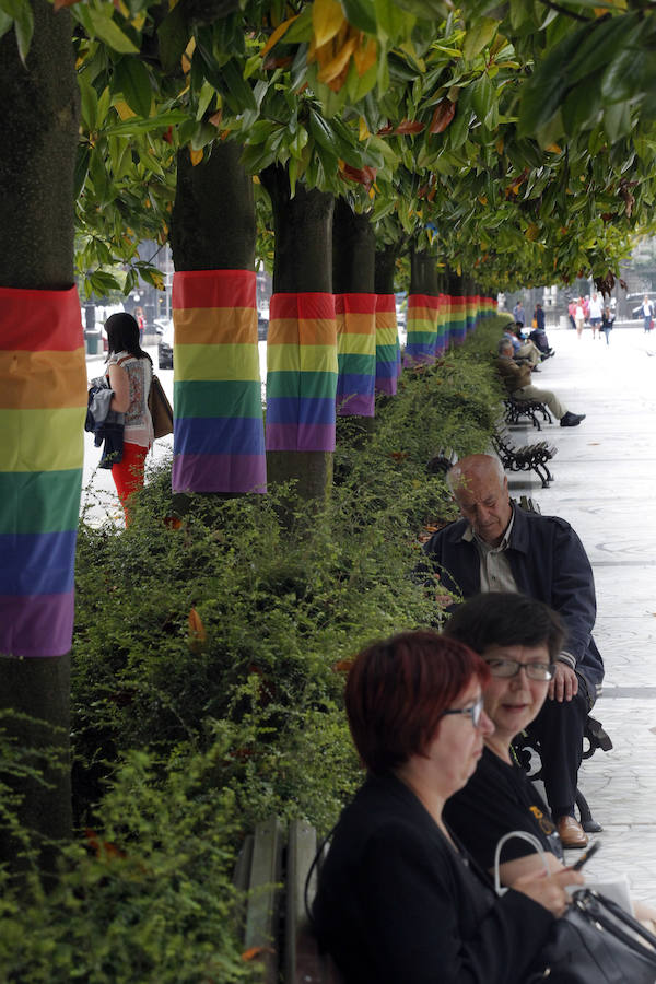 El &#039;orgullo&#039; se luce en Oviedo