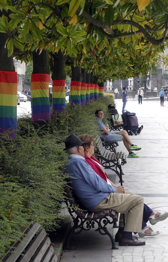 El &#039;orgullo&#039; se luce en Oviedo