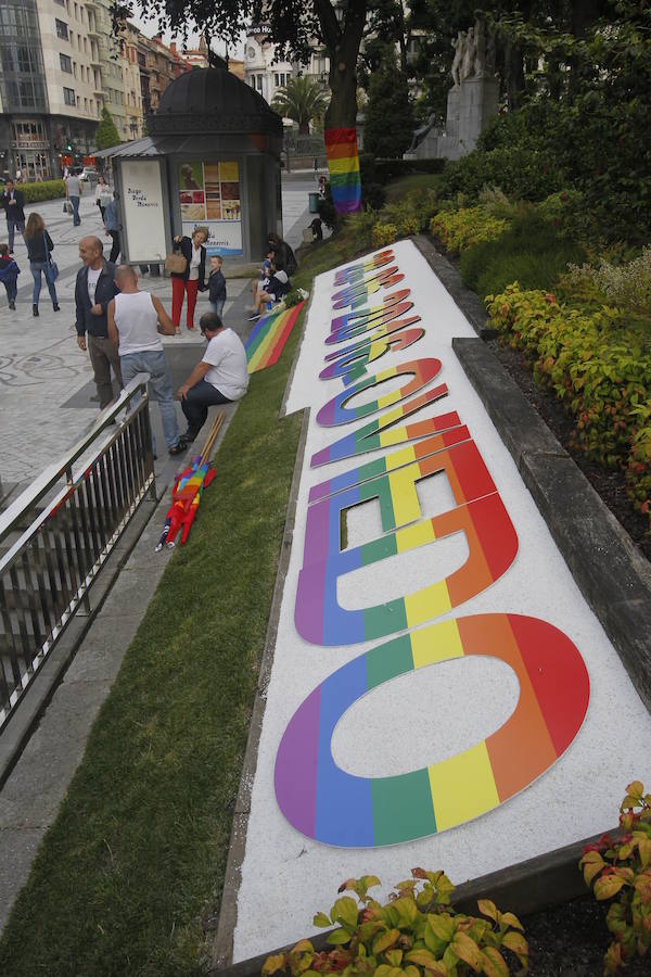 El &#039;orgullo&#039; se luce en Oviedo