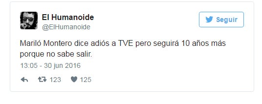 Mariló Montero deja TVE... Y Twitter enloquece