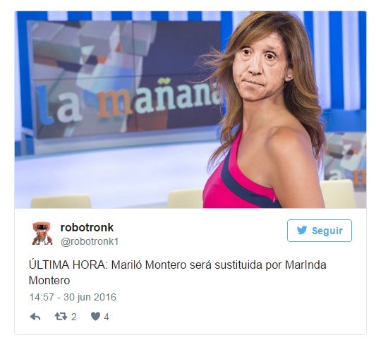 Mariló Montero deja TVE... Y Twitter enloquece