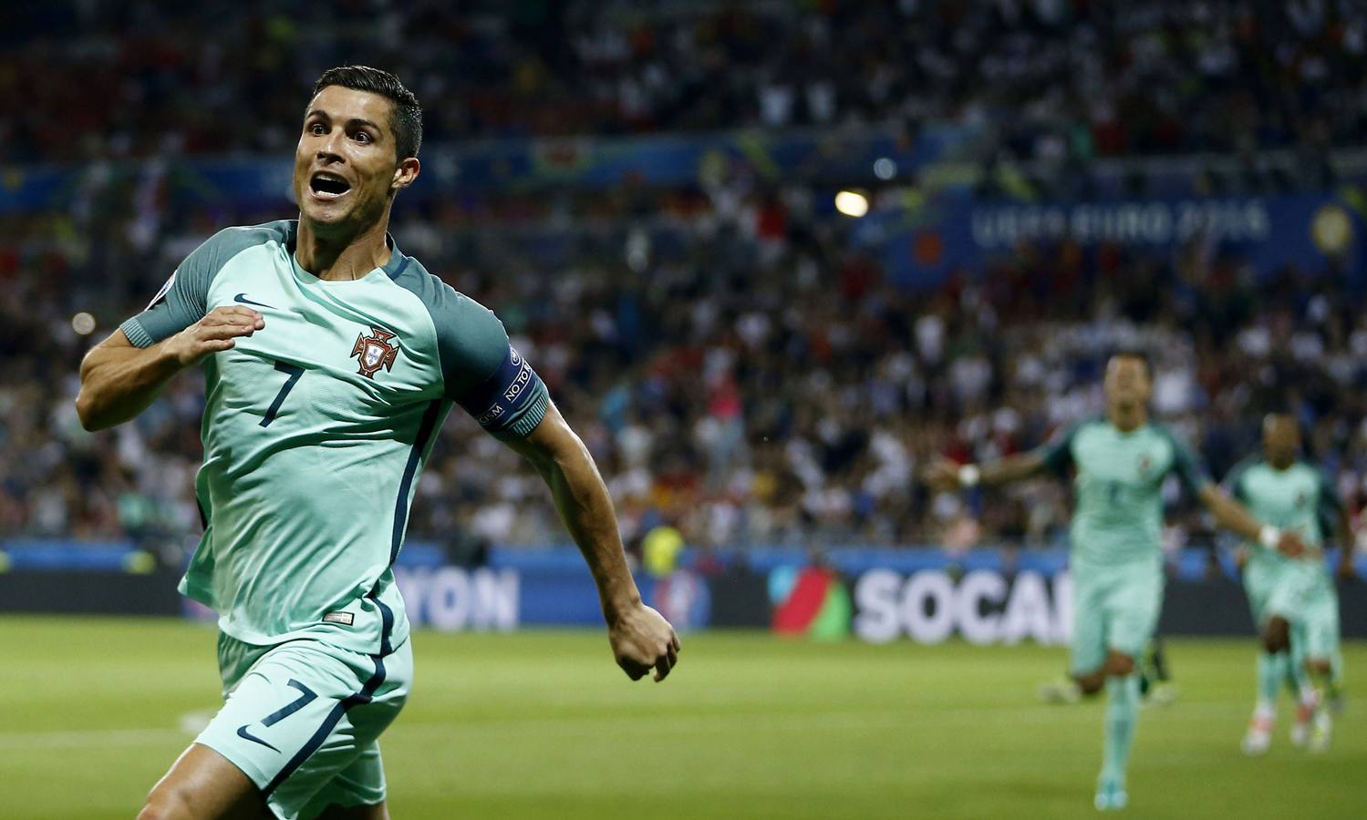 Cristiano Ronaldo fue una de las pocas estrellas que brillaron en la Eurocopa.