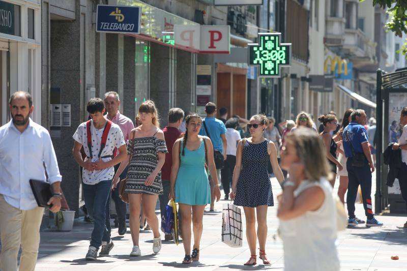 Segundo día de calor y altas temperaturas