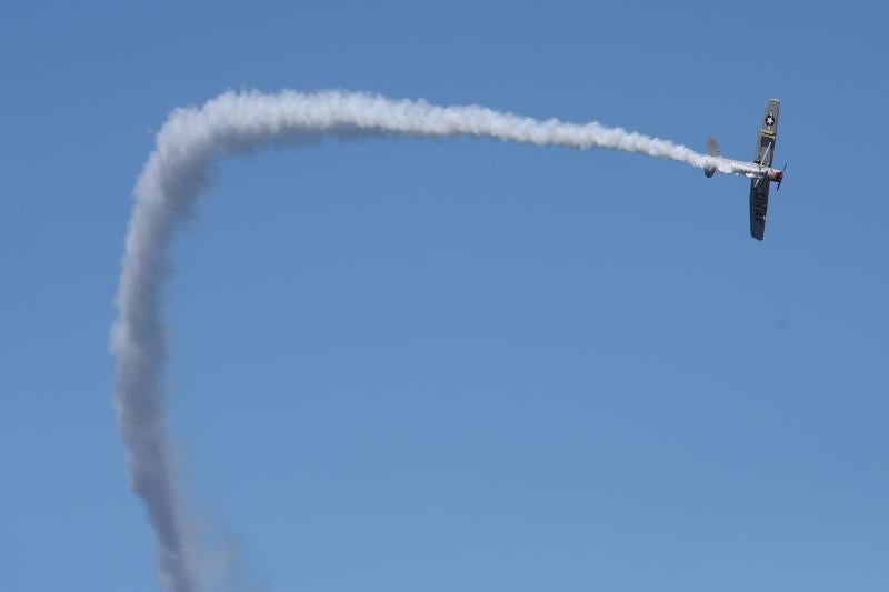 El Festival Aéreo ruge en el cielo de Gijón
