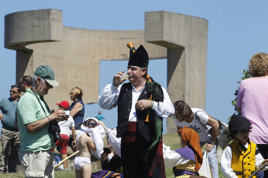 Jira y Danza Prima en el cerro de Santa Catalina