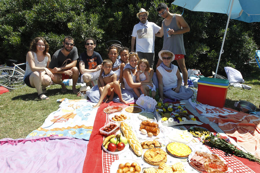 Jira y Danza Prima en el cerro de Santa Catalina