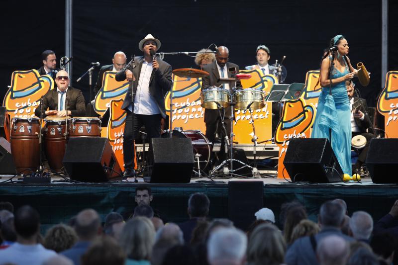 Concierto de Cuba Sound Project en Poniente