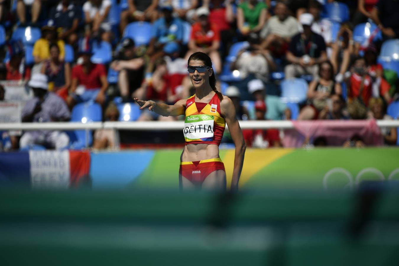 Ruth Beitia, a la final de salto de altura