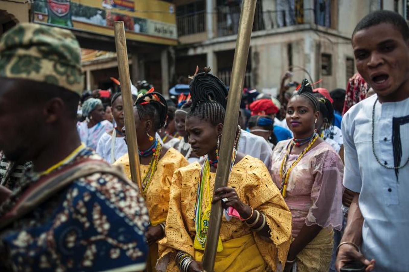 En honor al dios Osun