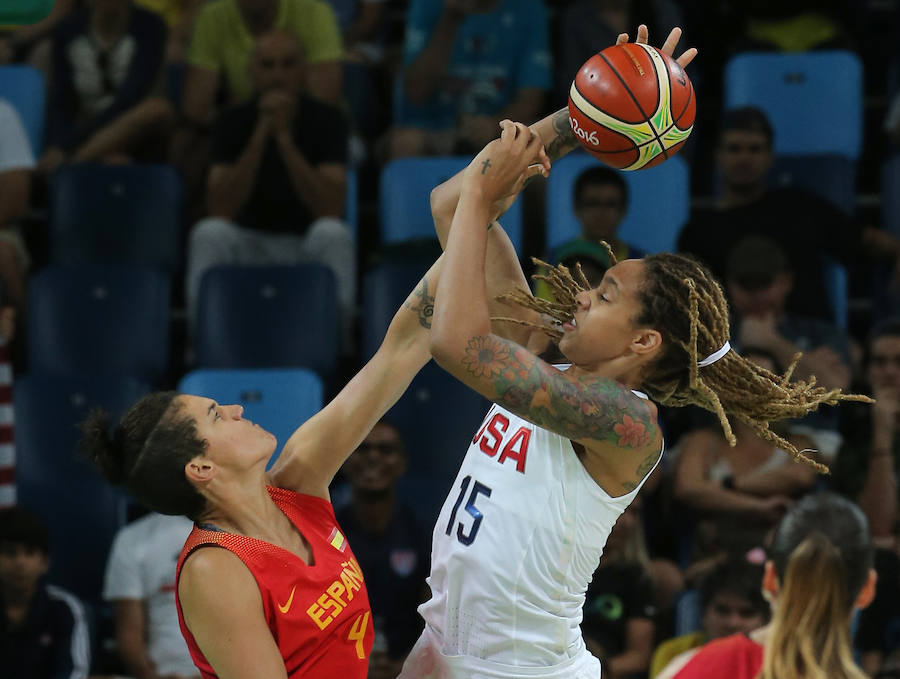 España y Estados Unidos se enfrentan en la final de baloncesto femenino