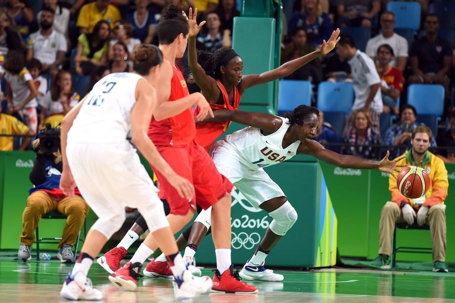 España y Estados Unidos se enfrentan en la final de baloncesto femenino