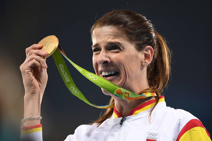 Ruth Beitia, oro en altura, cumple su último sueño con 37 años