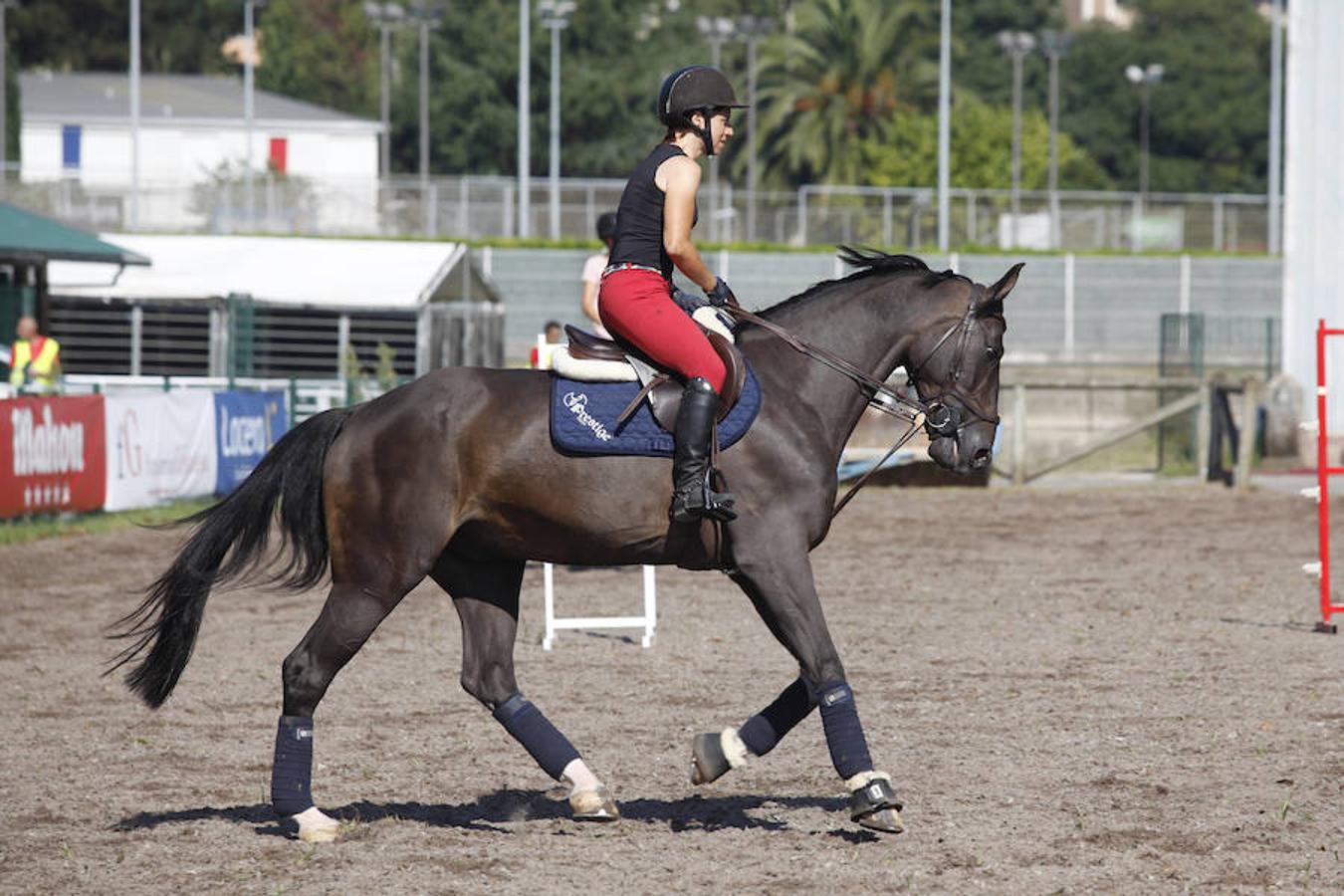 Todo a punto en Las Mestas para el Concurso de Saltos Internacional