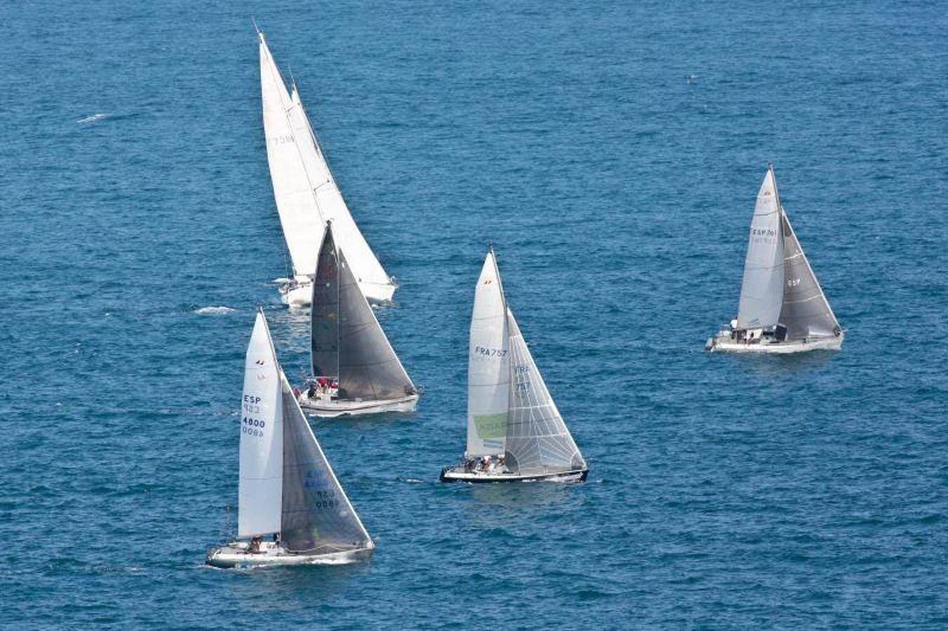 Primera jornada de la XXVI Regata Villa de Gijón, Trofeo EL COMERCIO