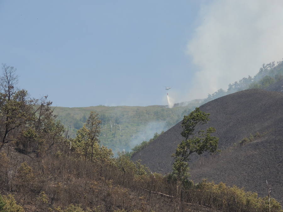 Incendio en Degaña