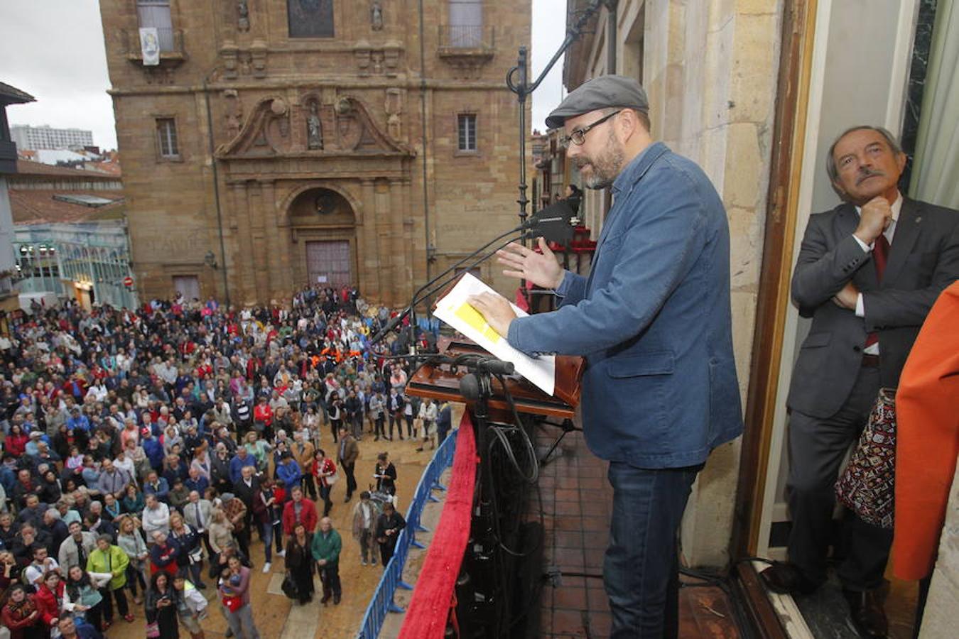 Pregón de las fiestas de San Mateo en Oviedo