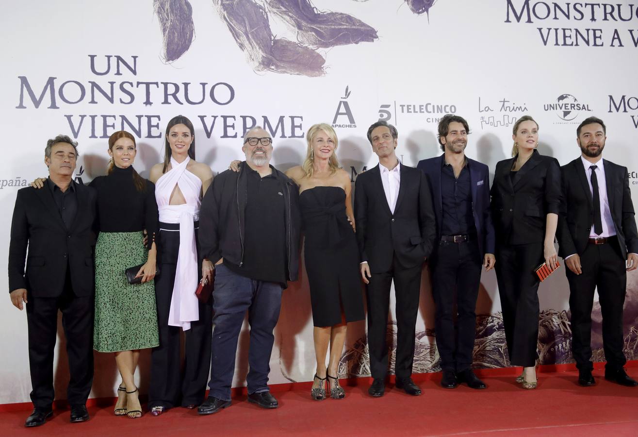 Premiere de &#039;Un monstruo viene a verme&#039; en Madrid