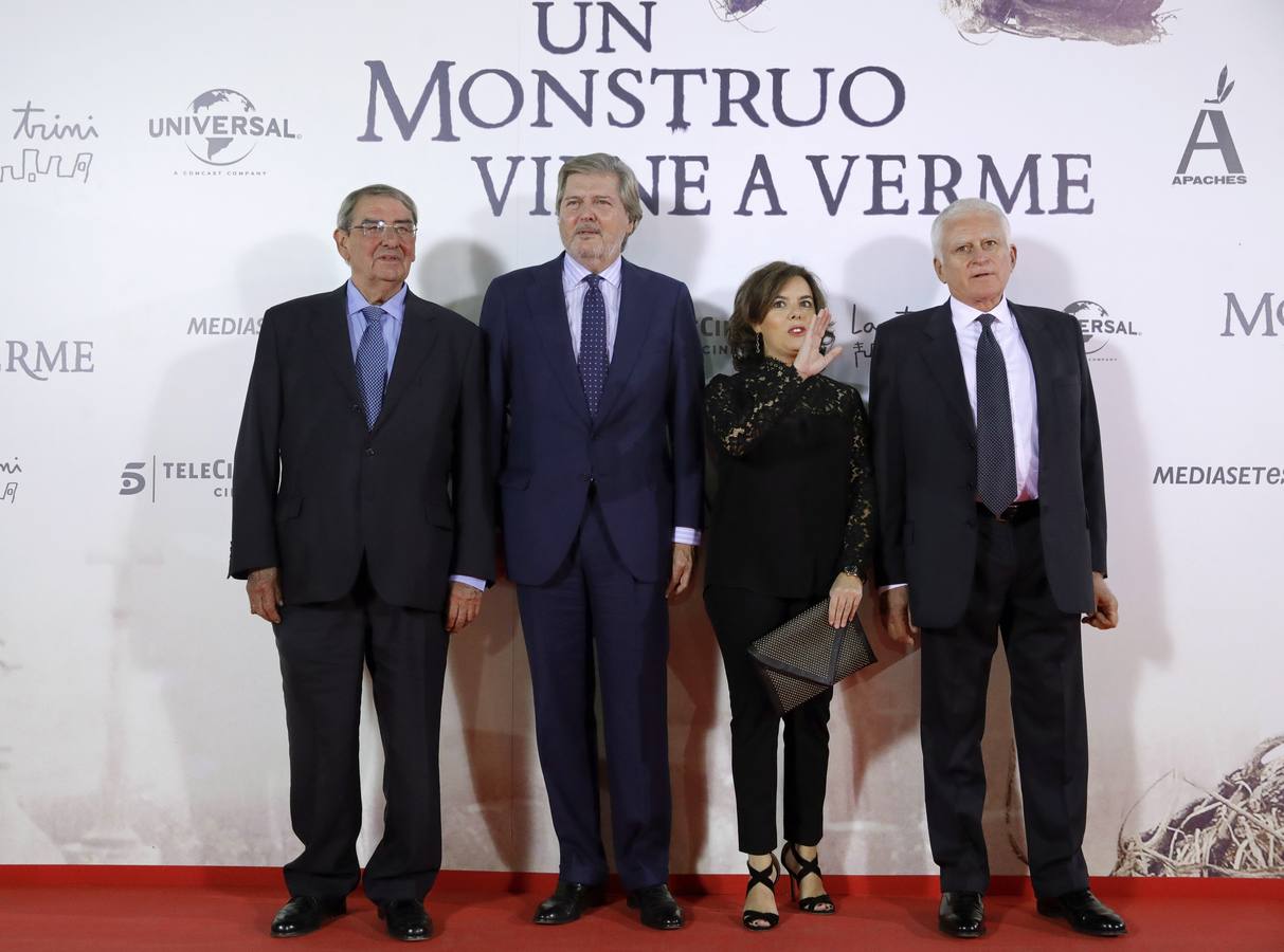 Premiere de &#039;Un monstruo viene a verme&#039; en Madrid